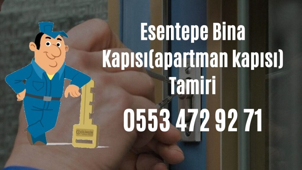Esentepe Bina Kapısı(apartman kapısı) Tamiri