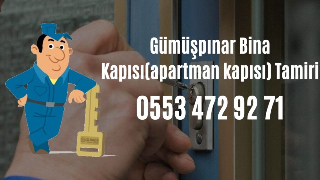 Gümüşpınar Bina Kapısı(apartman kapısı) Tamiri