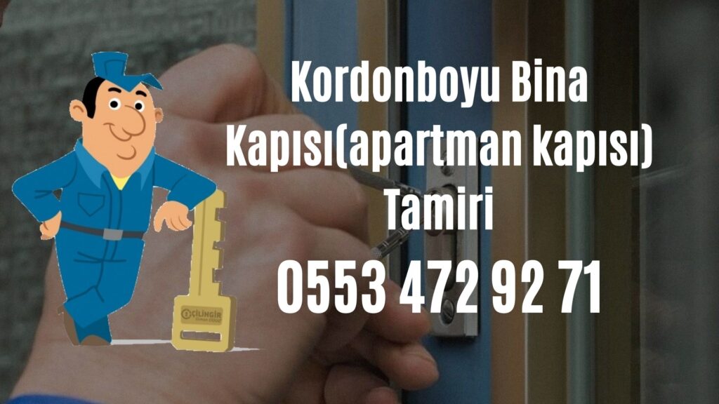 Kordonboyu Bina Kapısı(apartman kapısı) Tamiri