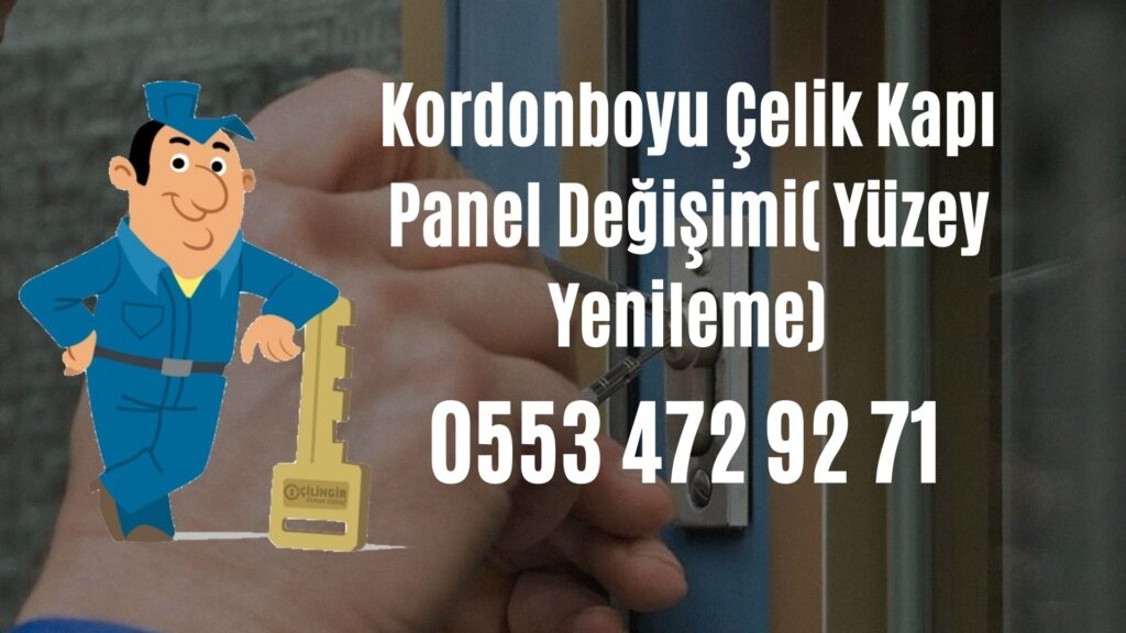 Kordonboyu Çelik Kapı Panel Değişimi( Yüzey Yenileme)